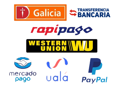 modos de pago